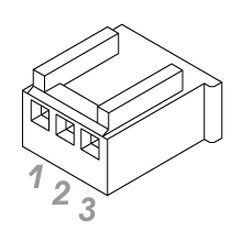 3ピンコネクタ画像